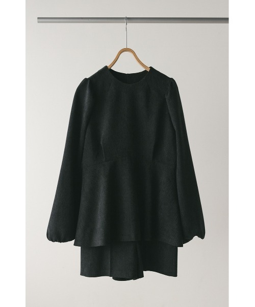 STYLEMIXER(スタイルミキサー)の「コーデュロイペプラムショートオールインワン(つなぎ/オールインワン・レディース・ホワイト/ブラック・SMALL/MEDIUM)」の22枚目の写真