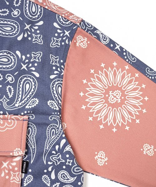 STIGMA（スティグマ）の「23 PAISLEY WASHED TWILL JACKET ORANGE/NAVY（その他アウター・メンズ・その他・LARGE/MEDIUM/X-LARGE）」の5枚目の写真