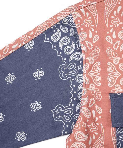 STIGMA（スティグマ）の「23 PAISLEY WASHED TWILL JACKET ORANGE/NAVY（その他アウター・メンズ・その他・LARGE/MEDIUM/X-LARGE）」の6枚目の写真