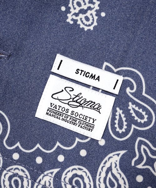STIGMA（スティグマ）の「23 PAISLEY WASHED TWILL JACKET ORANGE/NAVY（その他アウター・メンズ・その他・LARGE/MEDIUM/X-LARGE）」の13枚目の写真