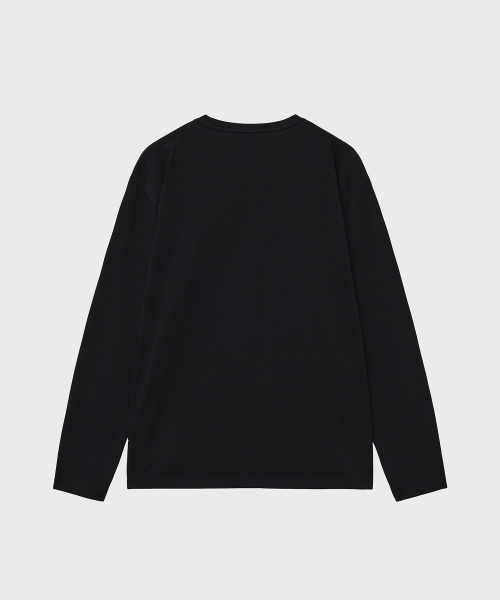 NOIRER(ノイア)の「シルキーブレンドクルーネックTシャツ(ブラック)(Tシャツ/カットソー・メンズ・その他・48/50/52)」の5枚目の写真