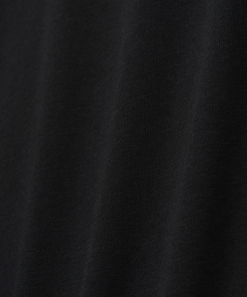 NOIRER(ノイア)の「シルキーブレンドクルーネックTシャツ(ブラック)(Tシャツ/カットソー・メンズ・その他・48/50/52)」の3枚目の写真