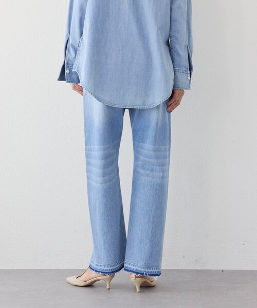 RIVE DROITE（リヴドロワ）の「【RIMH（リムエイチ）】カッティングデニム（デニムパンツ・レディース・ブルー/サックスブルー・38/36/34）」の22枚目の写真