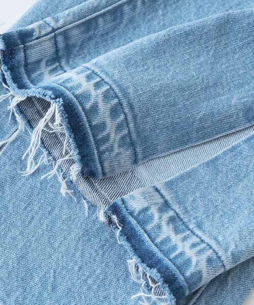 RIVE DROITE（リヴドロワ）の「【RIMH（リムエイチ）】カッティングデニム（デニムパンツ・レディース・ブルー/サックスブルー・38/36/34）」の13枚目の写真