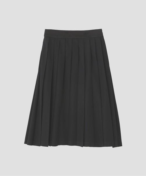 MARGARET HOWELL（マーガレットハウエル）の「BARATHEA WOOL BLEND SKIRT（スカート・レディース・ブラック・2/1）」の4枚目の写真