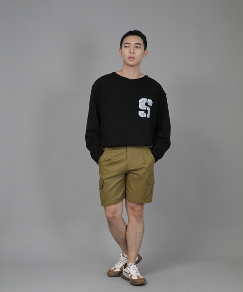 SAINTCREW(セントクルー)の「レトロラインカーゴショーツ RBC-340 コーティングオリーブ(その他パンツ・メンズ・その他・MEDIUM/LARGE/X-LARGE)」の5枚目の写真