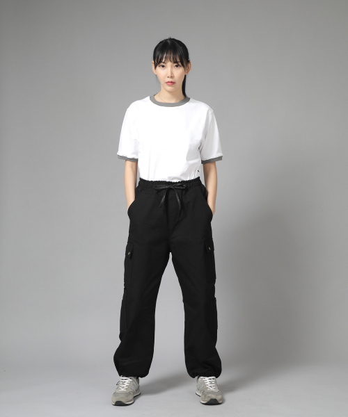 SAINTCREW(セントクルー)の「ダブルカーゴストリングジョガーパンツ DCJ-338 ブラック(スウェットパンツ・メンズ・その他・MEDIUM/LARGE/X-LARGE)」の3枚目の写真