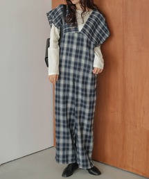 チェック柄」に該当するオールインワン・サロペットファッション通販