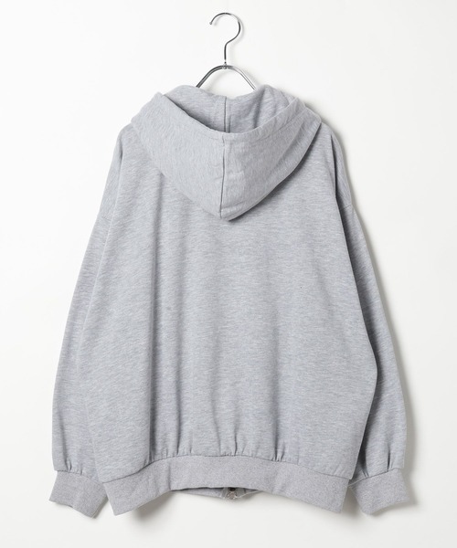 3.3 Field Trip （3.3フィールドトリップ）の「3.3 Field Trip／ユニロゴダブルジップパーカー（パーカー・レディース・ブラック/グレー・FREE）」の15枚目の写真