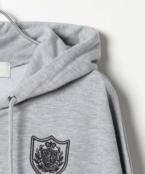 3.3 Field Trip （3.3フィールドトリップ）の「3.3 Field Trip／ユニロゴダブルジップパーカー（パーカー・レディース・ブラック/グレー・FREE）」の17枚目の写真