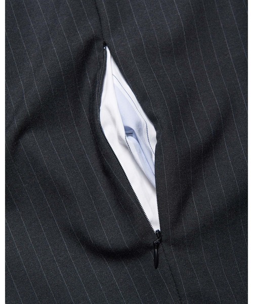 uniform experiment（ユニフォームエクスペリメント）の「STRETCH WOOL SIDE POCKET TAPERED PANTS（その他パンツ・メンズ・A/ブラック・1/2/3/4/5）」の7枚目の写真