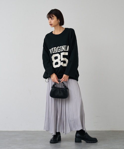 abahouse mavie（アバハウスマヴィ）の「ノットプリーツ２ＷＡＹバッグ（ショルダーバッグ・レディース・アイボリー/ブラック・フリー）」の6枚目の写真