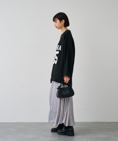 abahouse mavie（アバハウスマヴィ）の「ノットプリーツ２ＷＡＹバッグ（ショルダーバッグ・レディース・アイボリー/ブラック・フリー）」の12枚目の写真