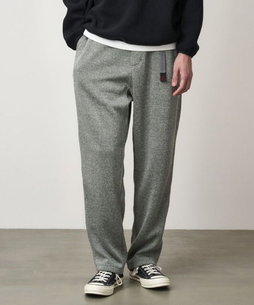 Gramicci（グラミチ）の「【GRAMICCI】BONDING KNIT FLEECE EAZY TAPERED PANT（その他パンツ・メンズ・ブラック/チャコールグレー/ヘザーグレー・XL/S/M/L）」の3枚目の写真