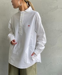 DANTON | [DANTON/ダントン] ラウンドカラー オックスフォードプルオーバーシャツ(無地)(シャツ/ブラウス)
