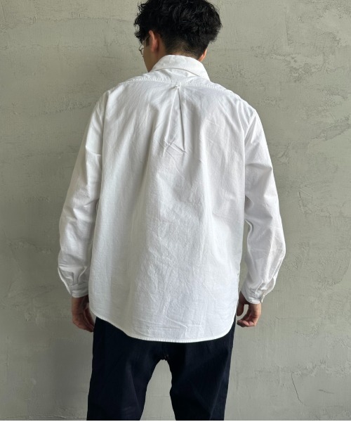 DANTON（ダントン）の「[DANTON/ダントン] ラウンドカラー オックスフォードプルオーバーシャツ(無地)（シャツ/ブラウス・レディース・ホワイト・40/38/42）」の20枚目の写真