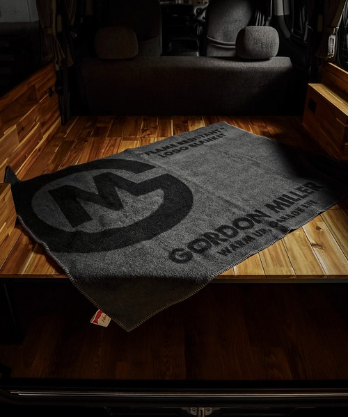 NANGA GORDON MILLER 別注 FLAME RESISTANT LOGO BLANKET（アウトドア