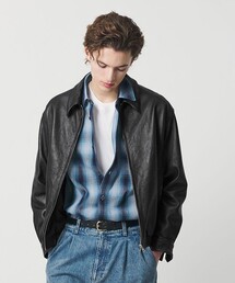 本革☆ユナイテッドアローズ☆ビューティー＆ユース☆ライダースジャケット☆Lサイズ BEAUTY&YOUTH UNITED ARROWS｜ビューティーアンドユースユナイテッド