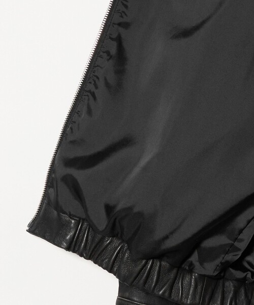 BEAUTY&YOUTH UNITED ARROWS（ビューティーアンドユースユナイテッドアローズ）の「ラブ レザー バルーン ジャケット（その他アウター・メンズ・ブラック・S/M/L/XL）」の16枚目の写真