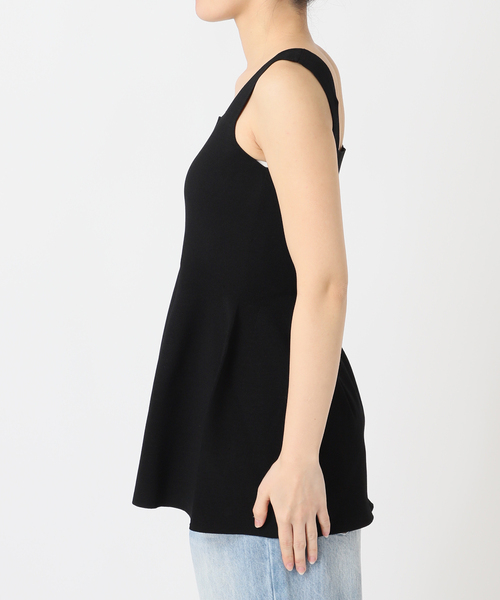 plage（プラージュ）の「Peplum Camisole ニット（その他トップス・レディース・ブラック/キャメル・FREE）」の15枚目の写真