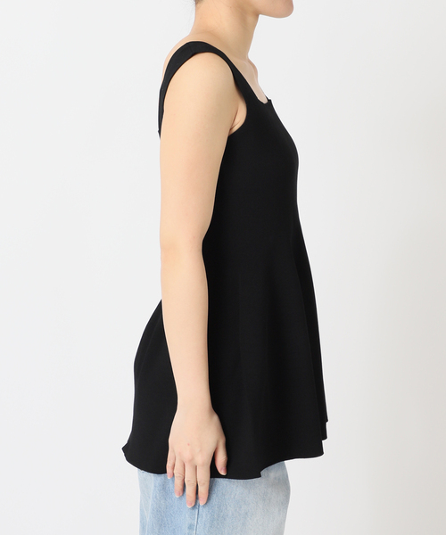 plage（プラージュ）の「Peplum Camisole ニット（その他トップス・レディース・ブラック/キャメル・FREE）」の17枚目の写真