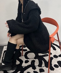 Nu（ニュー）の「【Nu】ビッグシルエットカーディガン（カーディガン/ボレロ）」