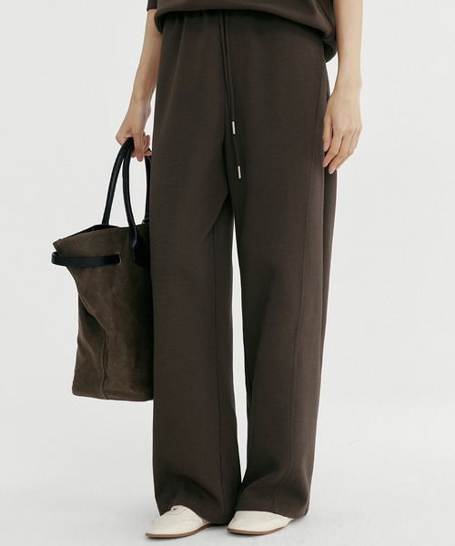 Bie（ビエ）の「ワイドイージーパンツ（その他パンツ・レディース・ブラウン/ブルー・M/S/L）」の20枚目の写真