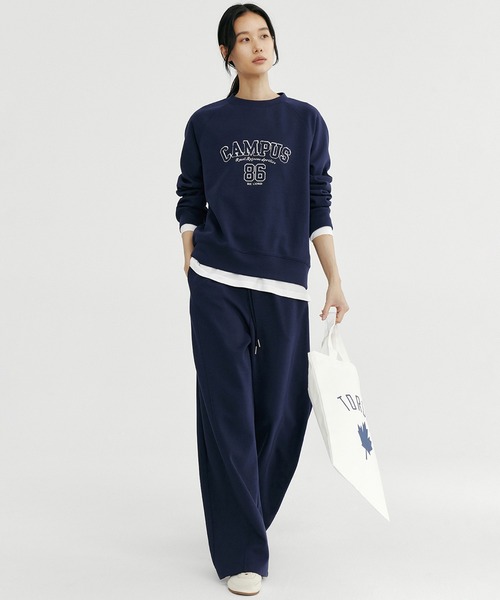 Bie（ビエ）の「ワイドイージーパンツ（その他パンツ・レディース・ブラウン/ブルー・M/S/L）」の16枚目の写真