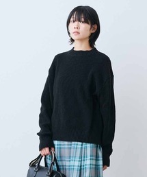 ＴＨＲＥＥ　ＦＩＦＴＹ　ＳＴＡＮＤＡＲＤ　日本製のリサイクル素材をつかったベーシックなニットセーター