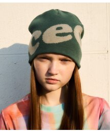 chancechance（チャンスチャンス）の「CEC BEANIE(GREEN)（ニットキャップ/ビーニー）」