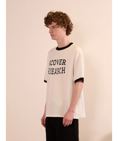 NCOVER（エヌカバー）の「リサーチロゴリンガー半袖Tシャツブラック（Tシャツ/カットソー・レディース・その他・M/L）」の2枚目の写真