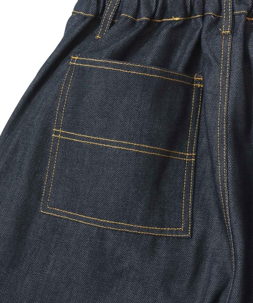 VISION STREET WEAR（ヴィジョンストリートウェア）の「VISION STREET WEAR/ヴィジョンストリートウェア オーバーサイズ リジッドデニム･総柄 ワイド ダブルニーパンツ/レディース メンズ（デニムパンツ・メンズ・ネイビー/ブラック/グリーン系その他/ベージュ系その他/グレー系その他・LL/L/M）」の21枚目の写真