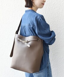 【WEB限定】ハトメ ベルト ワンショルダー バッグ M