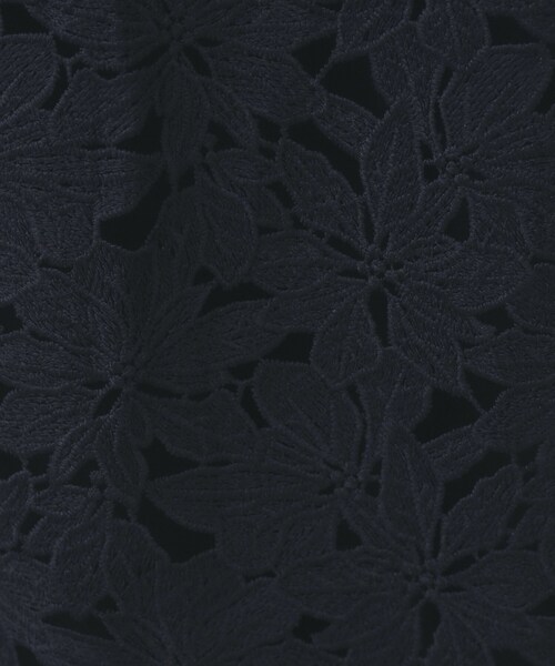 index（インデックス）の「フラワーレースタイトスカート【洗濯機OK】《XS～3L》（スカート・レディース・ネイビー/サンドベージュ/サックスブルー・44/42/40/38/36/34）」の15枚目の写真