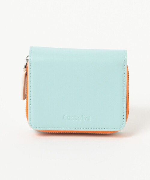 Ray BEAMS(レイビームス)の「【別注】Casselini / チェーン ウォレット(ポーチ・レディース・ブラック/サックスブルー・ONE SIZE)」の10枚目の写真