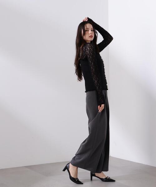 PROPORTION BODY DRESSING（プロポーションボディドレッシング）の「＜Ｌ＞ＭＩＸキャミオールインワン / 1216140200（つなぎ/オールインワン・レディース・ブラック系その他/ブラック・FREE）」の7枚目の写真