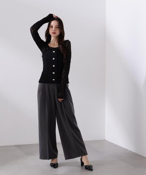 PROPORTION BODY DRESSING（プロポーションボディドレッシング）の「＜Ｌ＞ＭＩＸキャミオールインワン / 1216140200（つなぎ/オールインワン・レディース・ブラック系その他/ブラック・FREE）」の10枚目の写真