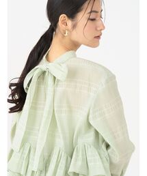 LAGUNAMOON | ボウタイボリュームヘムブラウス(シャツ/ブラウス)