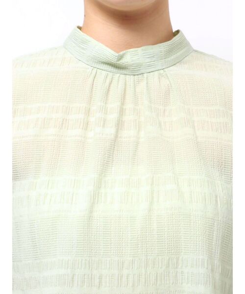 LAGUNAMOON(ラグナムーン)の「ボウタイボリュームヘムブラウス(シャツ/ブラウス・レディース・ホワイト/その他1/ミント・FREE)」の8枚目の写真