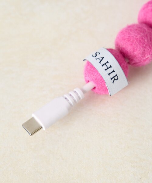 SAHIR（サヒール）の「【SAHIR サヒール】Charging cabler　typeC充電コード（スマホグッズ・レディース・ブルー/ピンク/オレンジ・0）」の12枚目の写真