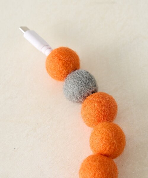 SAHIR（サヒール）の「【SAHIR サヒール】Charging cabler　typeC充電コード（スマホグッズ・レディース・ブルー/ピンク/オレンジ・0）」の15枚目の写真