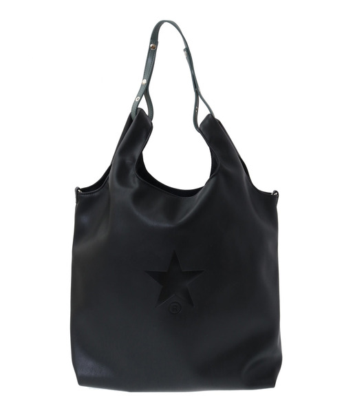 CONVERSE TOKYO(コンバーストウキョウ)の「2WAY SHOPPING TOTE BAG(トートバッグ・レディース・グレー/ブラック・FREE)」の2枚目の写真
