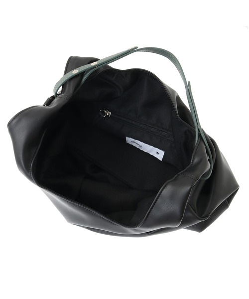 CONVERSE TOKYO(コンバーストウキョウ)の「2WAY SHOPPING TOTE BAG(トートバッグ・レディース・グレー/ブラック・FREE)」の11枚目の写真
