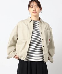 BROOKLYN OVERALL | 【BROOKLYN OVERALL 】ドロスト仕様　ブルゾンライクシャツ(シャツ/ブラウス)