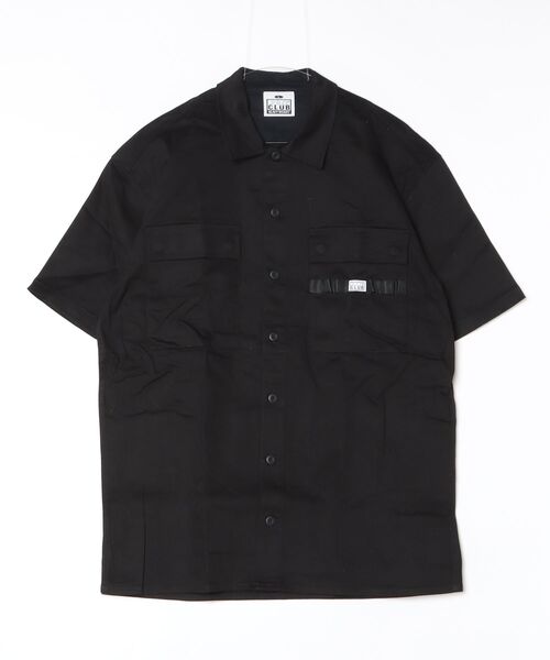 PRO CLUB (プロクラブ)の「【T17】【PRO CLUB/プロクラブ】WORKWEAR MECHANICS S/S SHIRTS(シャツ/ブラウス・メンズ・その他/ネイビー/グレー/ブラック/カーキ・LARGE)」の2枚目の写真