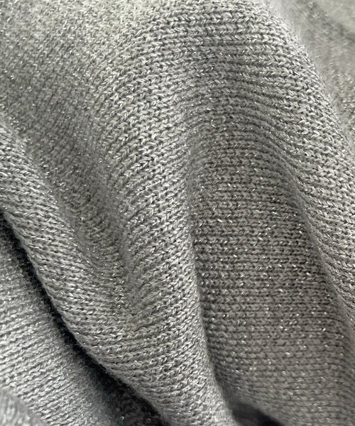 un dix cors（アンディコール）の「スエットライクラメニット（ニット/セーター・レディース・ピンク/グレー/ブラック・FREE）」の13枚目の写真