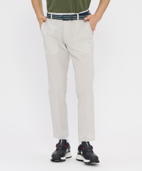 le coq sportif GOLF(ルコックスポルティフゴルフ)の「サッカーストライプスラックス(スラックス・メンズ・ブラック/グレー/ネイビー・96/88/82/76/92/85/79)」の2枚目の写真