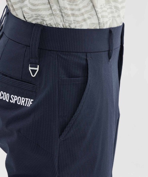 le coq sportif GOLF(ルコックスポルティフゴルフ)の「サッカーストライプスラックス(スラックス・メンズ・ブラック/グレー/ネイビー・96/88/82/76/92/85/79)」の15枚目の写真