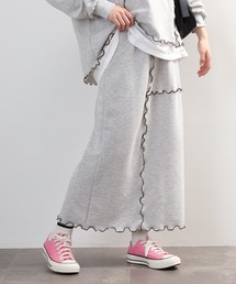 myke（ミーカ）の「myke TC裏毛 配色メロー スカート（スカート）」