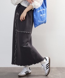 myke（ミーカ）の「myke TC裏毛 配色メロー スカート（スカート）」